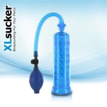 Вакуумная помпа XLsucker Penis Pump Blue, для члена длиной до 18см, диаметр до 4см