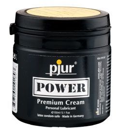 Густая смазка для фистинга и анального секса pjur POWER Premium Cream 150мл на гибридной основе