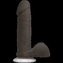 Фаллоимитатор Doc Johnson The Realistic Cock 6 inch Black – Vac-U-Lock, диаметр 4,3см
