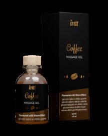 Массажный гель для интимных зон Intt Coffee (30 мл) разогревающий