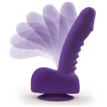 Бионик страпон с вибрацией Uprize 15 см фиолетовый